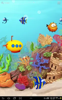 Aquarium Live Wallpaper android App screenshot 1